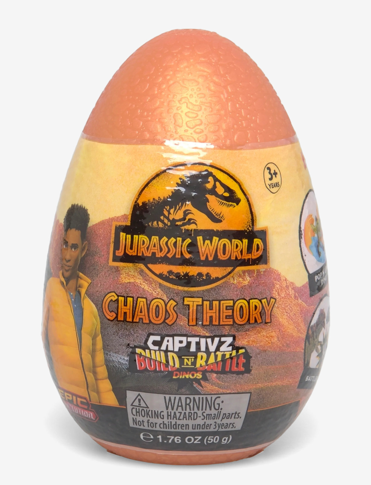 Jurassic World - Jurassic Slime Egg Chaos Theory 12Pcs CDU Asst. - slajm - muti - 0