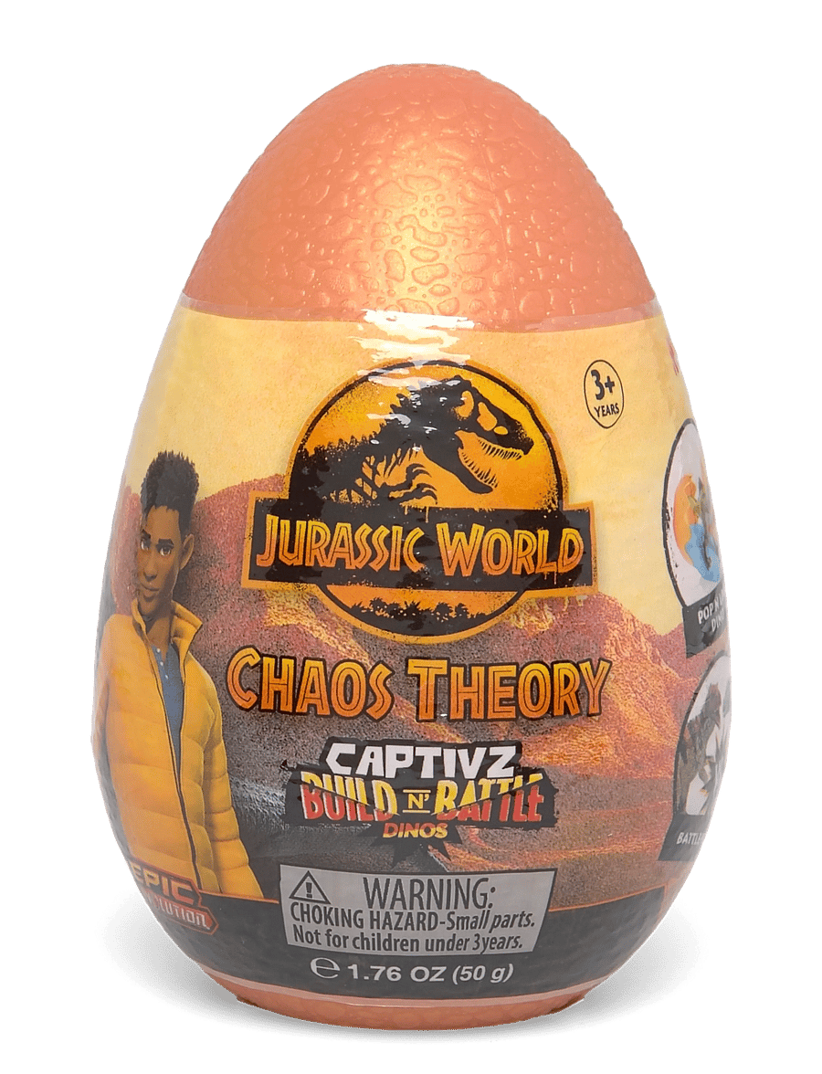 Jurassic World - Jurassic Slime Egg Chaos Theory 12Pcs CDU Asst. - slajm - muti - 0