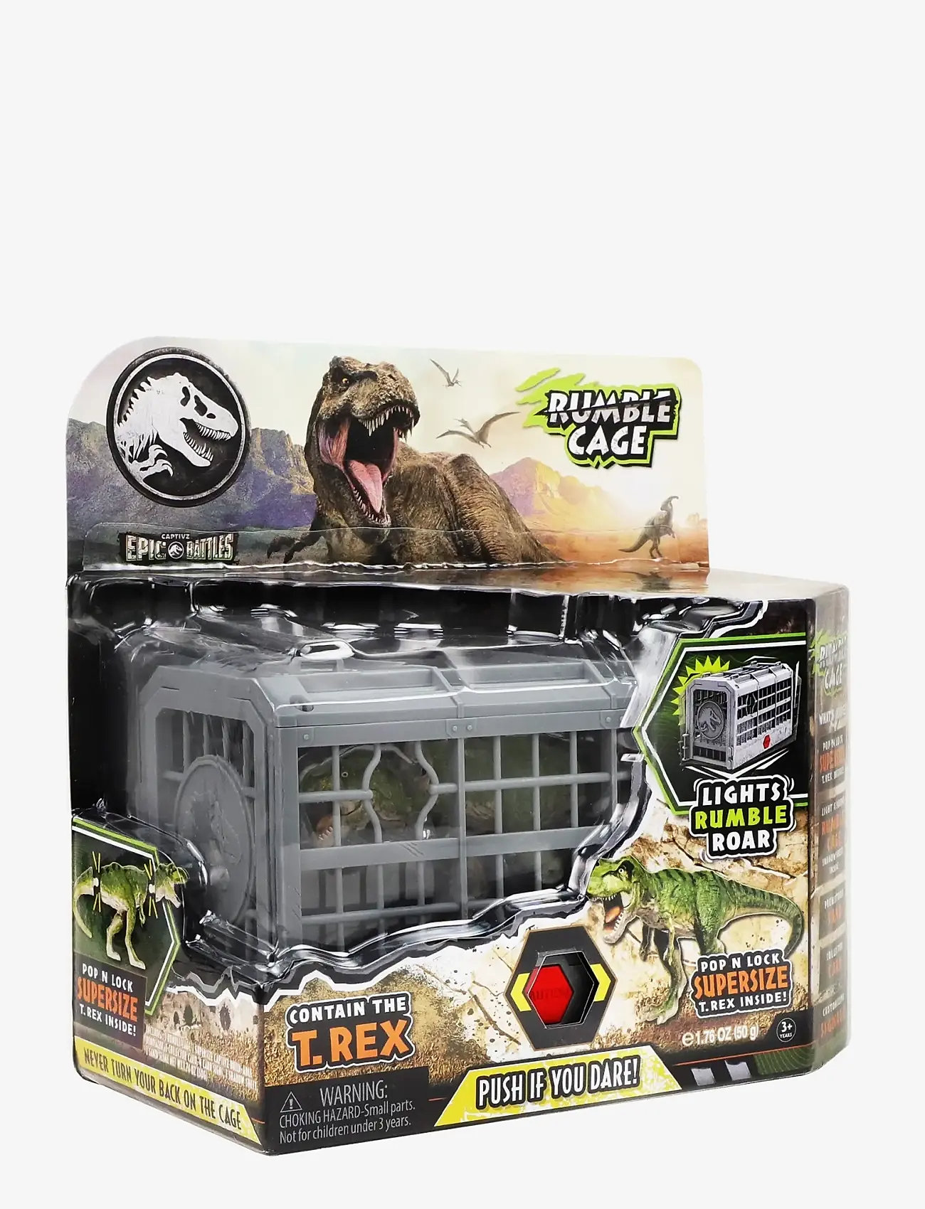 Jurassic World - Jurassic Rebirth Battles Rumble Cage - dyr - muti - 1