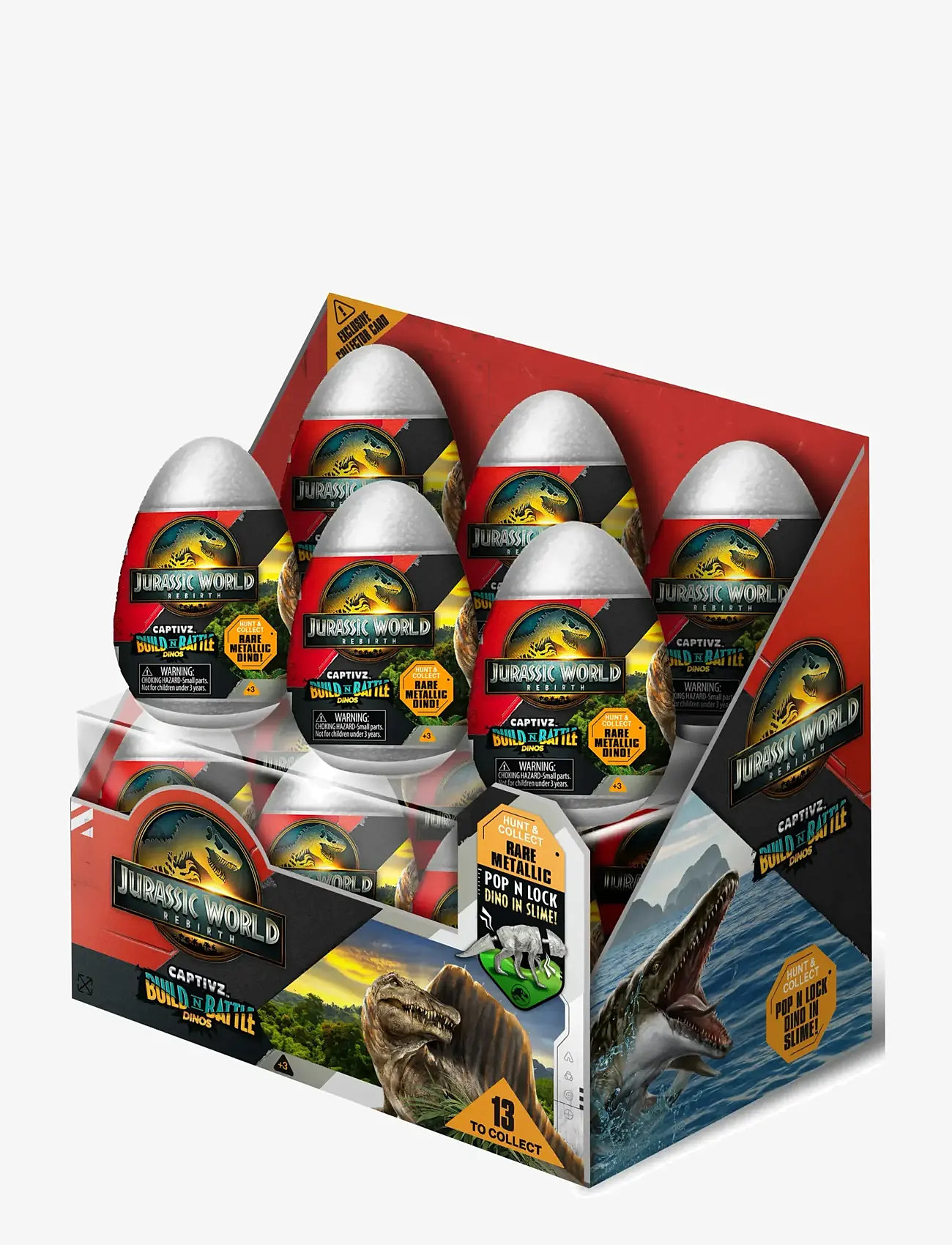 Jurassic World - Jurassic Rebirth Slime Egg New Era - film & sagofigurer - muti - 0