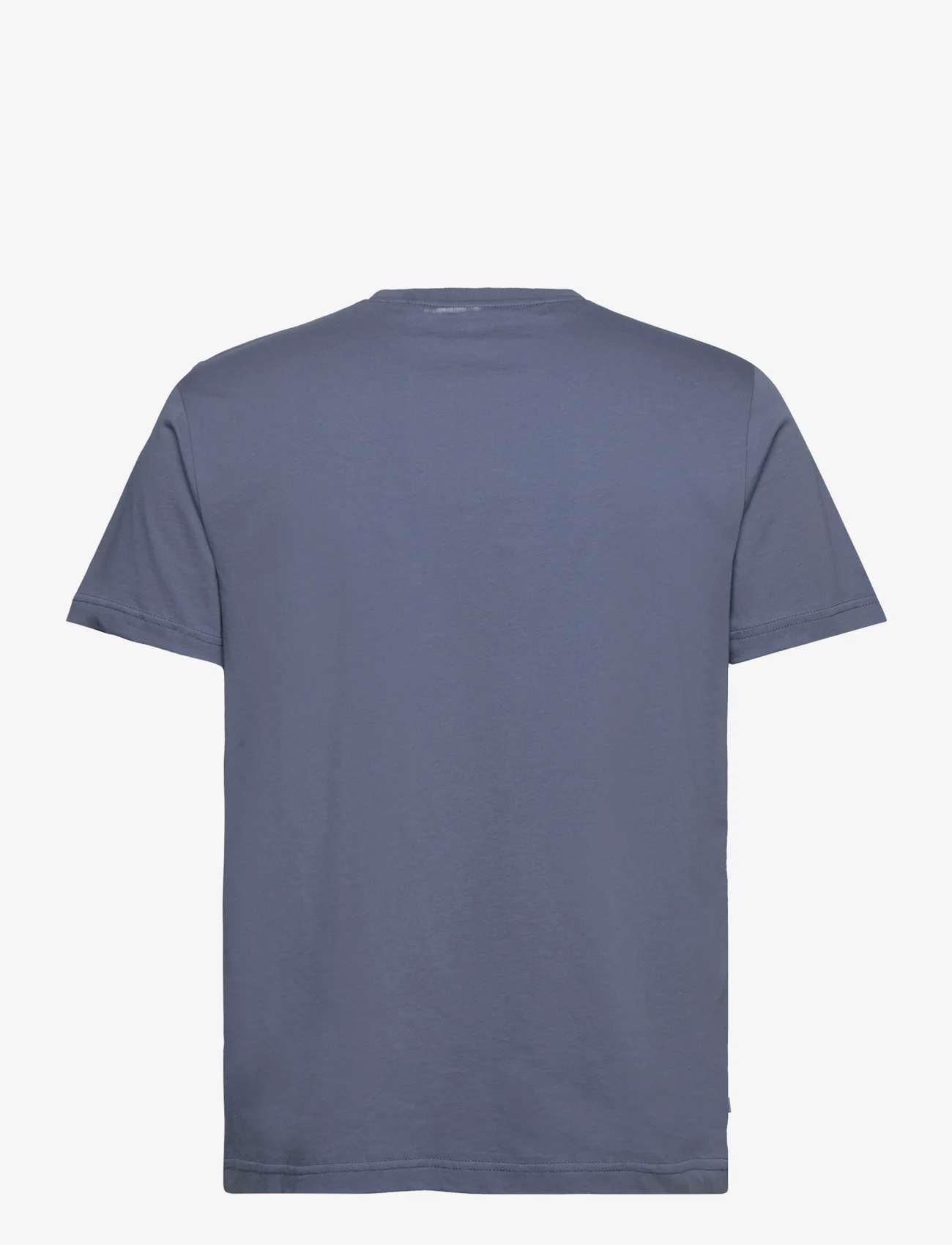 Makia - Sandö T-Shirt - alhaisimmat hinnat - fog blue - 1