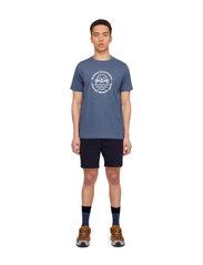 Makia - Sandö T-Shirt - kortermede t-skjorter - fog blue - 2