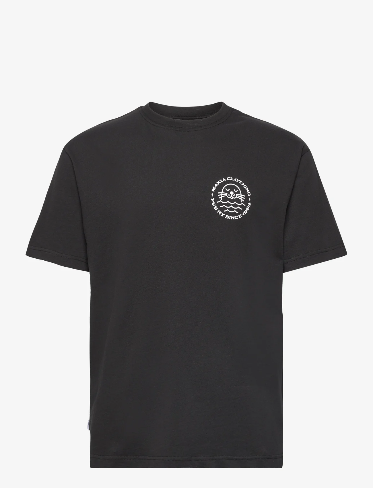 Makia - Elvsö T-shirt - najniższe ceny - black - 0