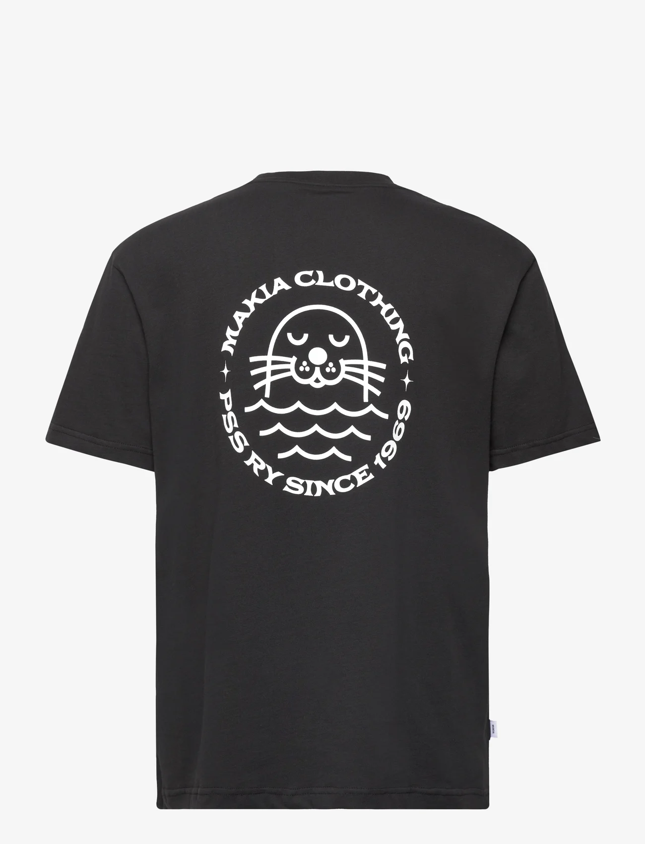 Makia - Elvsö T-shirt - mažiausios kainos - black - 1