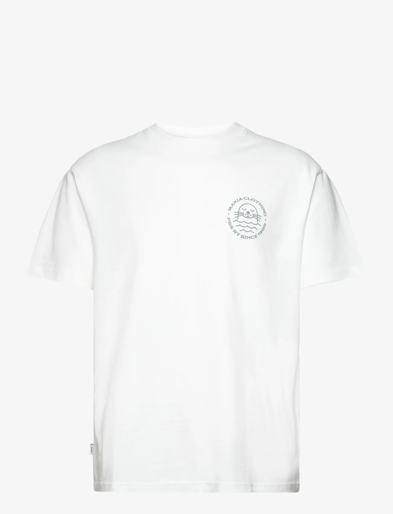 Makia - Elvsö T-shirt - die niedrigsten preise - white - 0