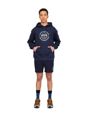 Makia - Sandö Hooded Sweatshirt - megztiniai ir džemperiai - dark navy - 3