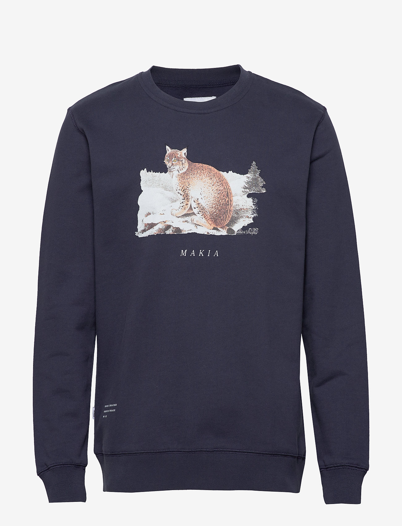 Makia - Lynx Sweatshirt - dark blue - 0