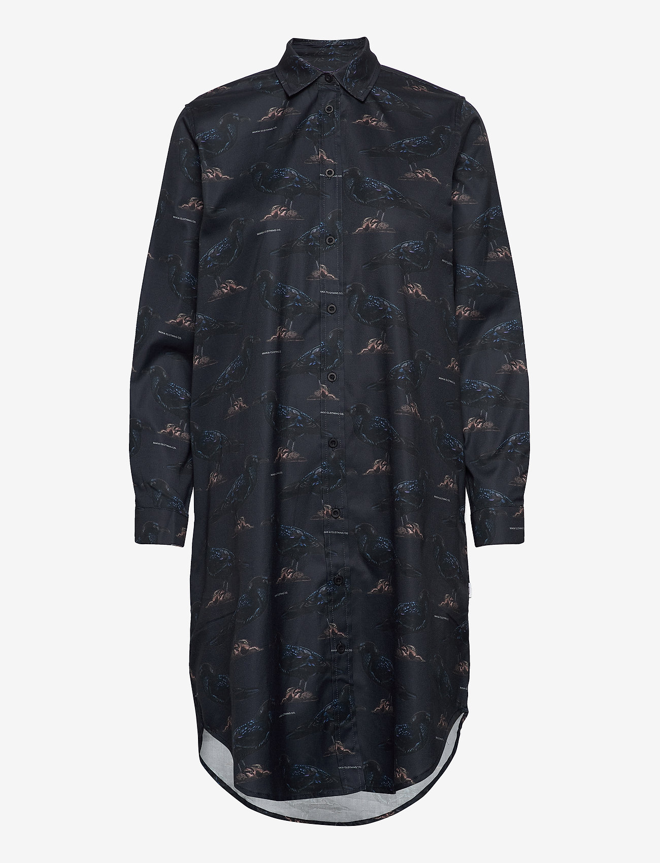 Makia - Raven Shirt Dress - dark blue - 0