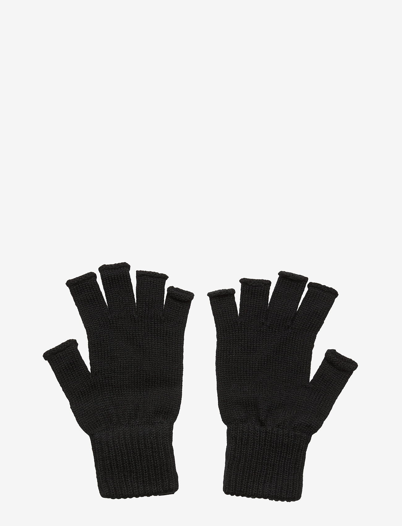 Makia - FLAG WOOL FINGERLESS GLOVES - black - 1