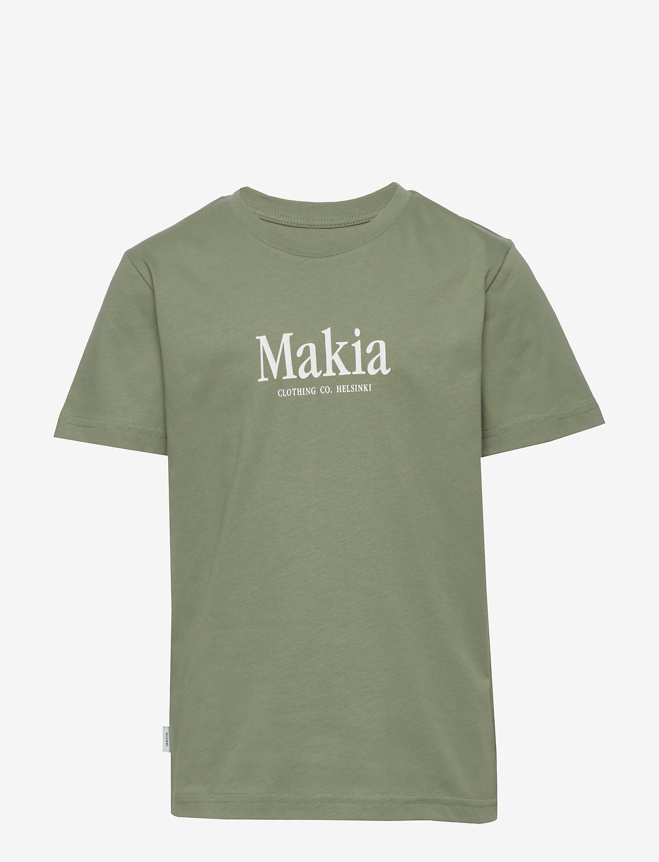Makia - Strait T-Shirt - olive - 0
