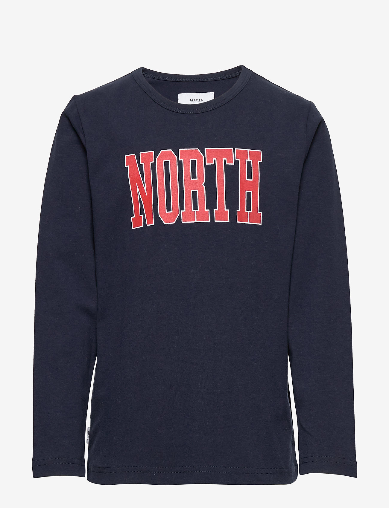 Makia - North Long Sleeve - dark navy - 0