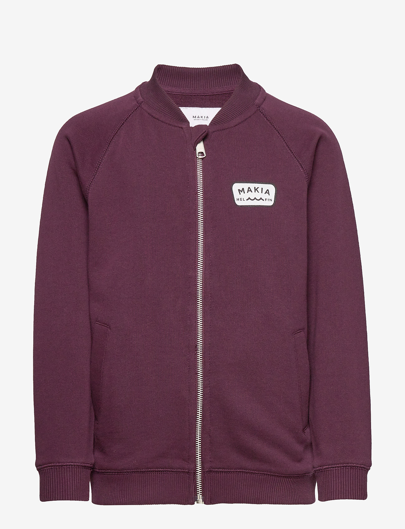 Makia - Emblem Sweatshirt - wine - 0
