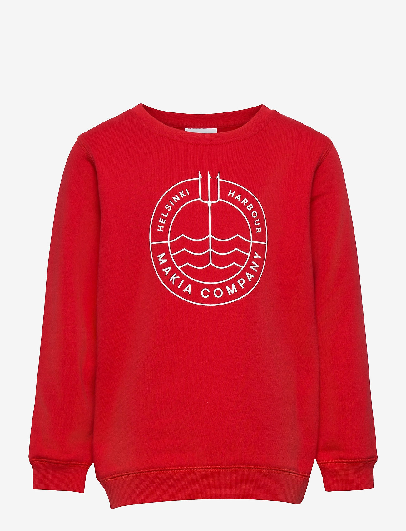 Makia - Trident Sweatshirt - red - 0