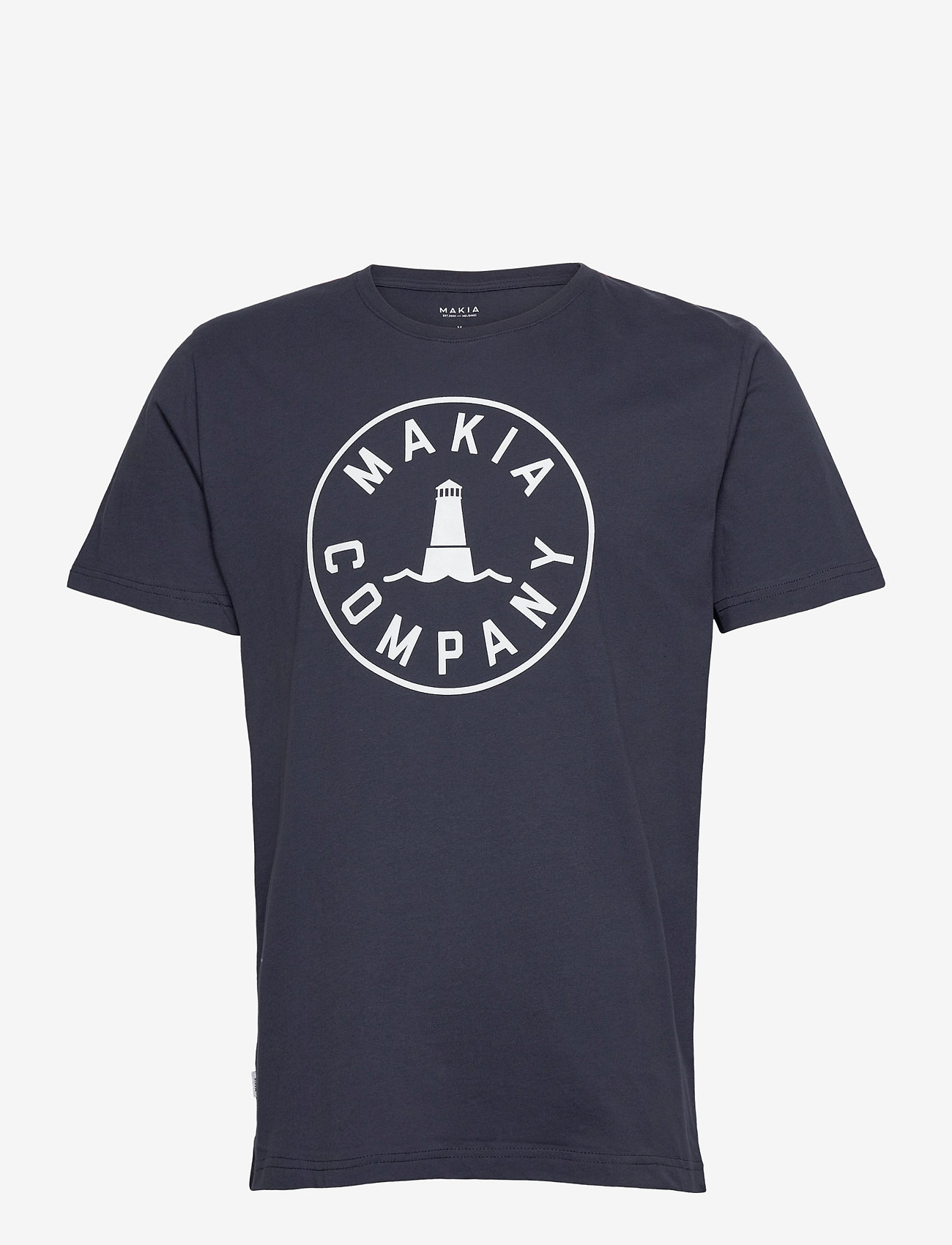 Makia - BEACON T-SHIRT - dark blue - 0