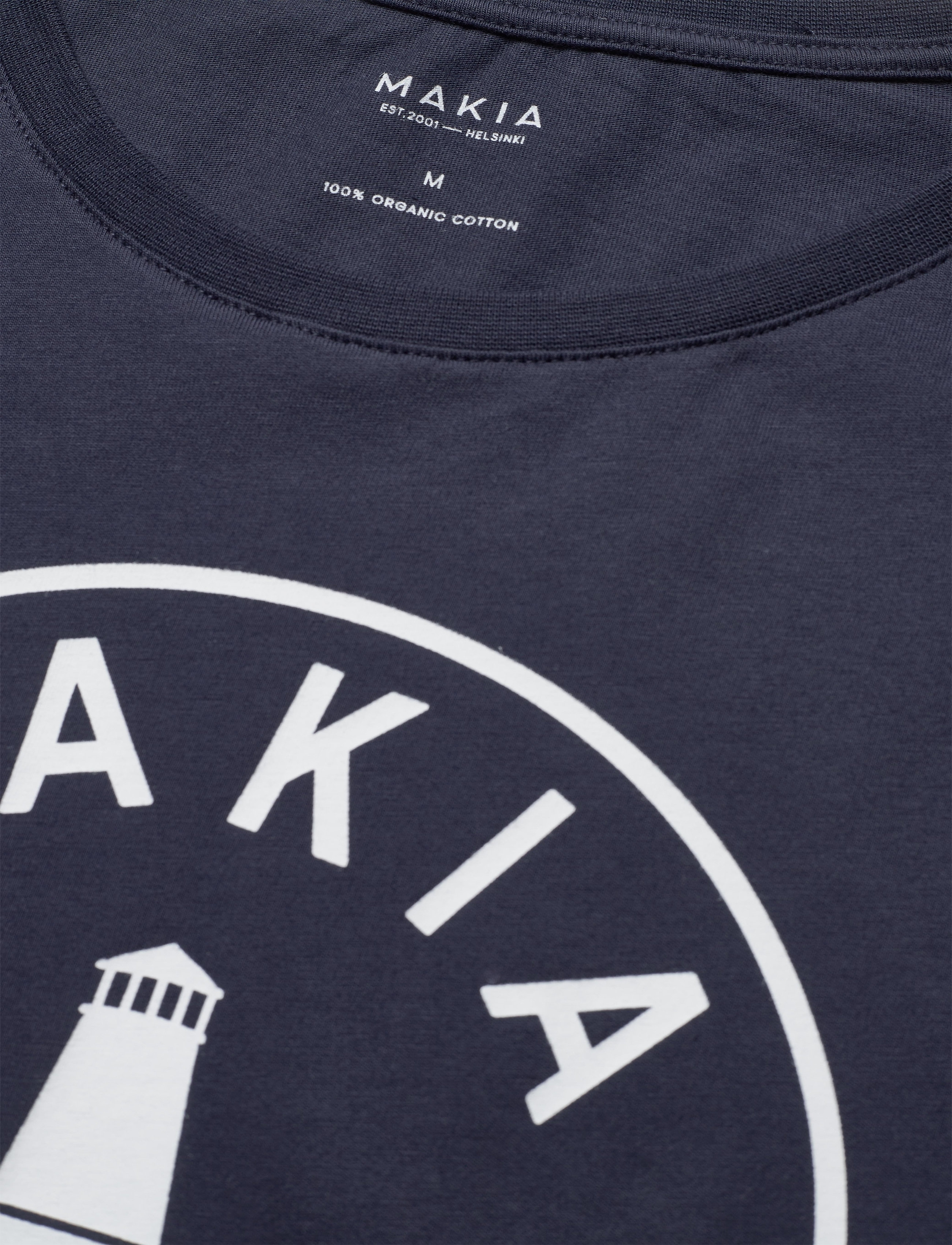 Makia - BEACON T-SHIRT - dark blue - 2