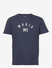 Makia - Brand T-Shirt - alhaisimmat hinnat - dark blue - 0