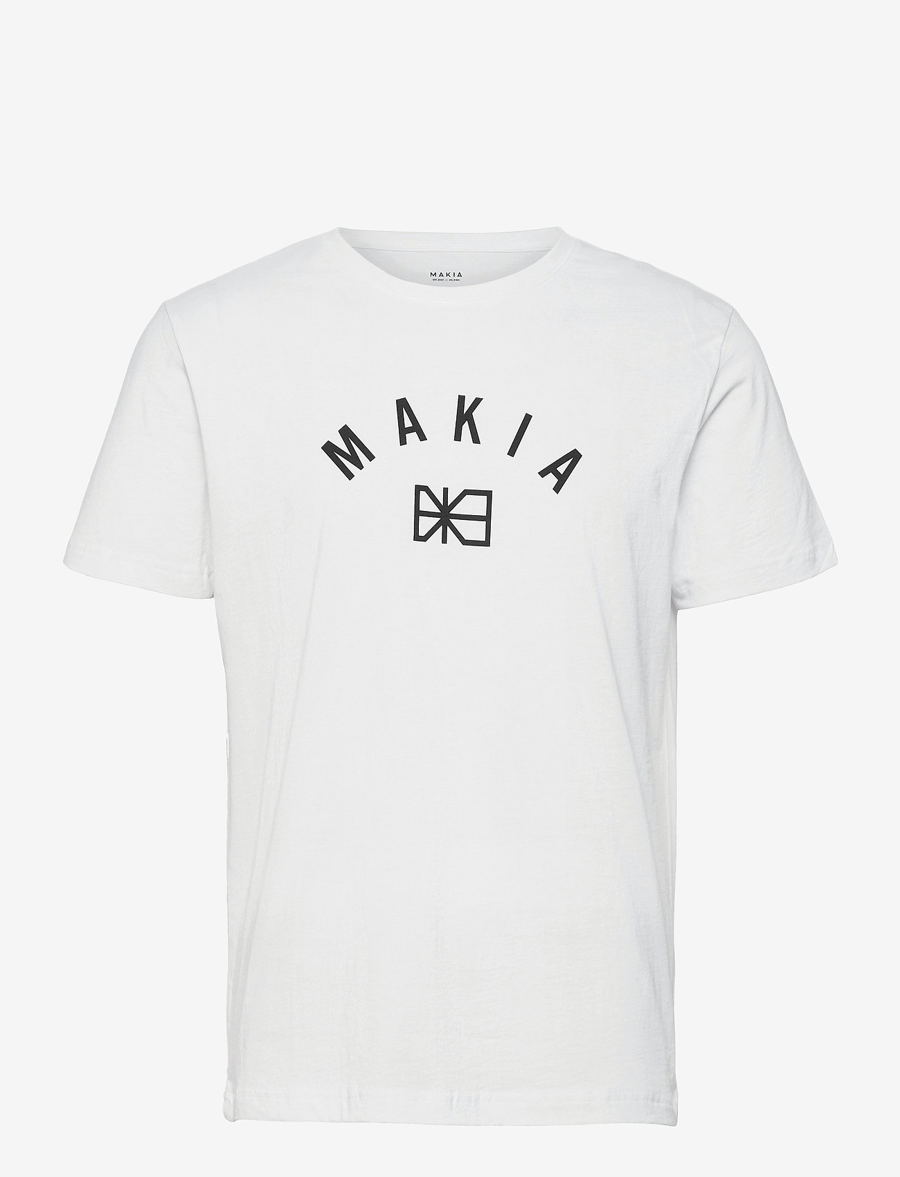 Makia - Brand T-Shirt - alhaisimmat hinnat - white - 0
