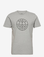 Makia - Scope T-Shirt - t-shirts - grey - 0