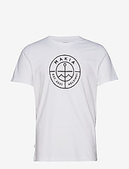 Makia - Scope T-Shirt - alhaisimmat hinnat - white - 0