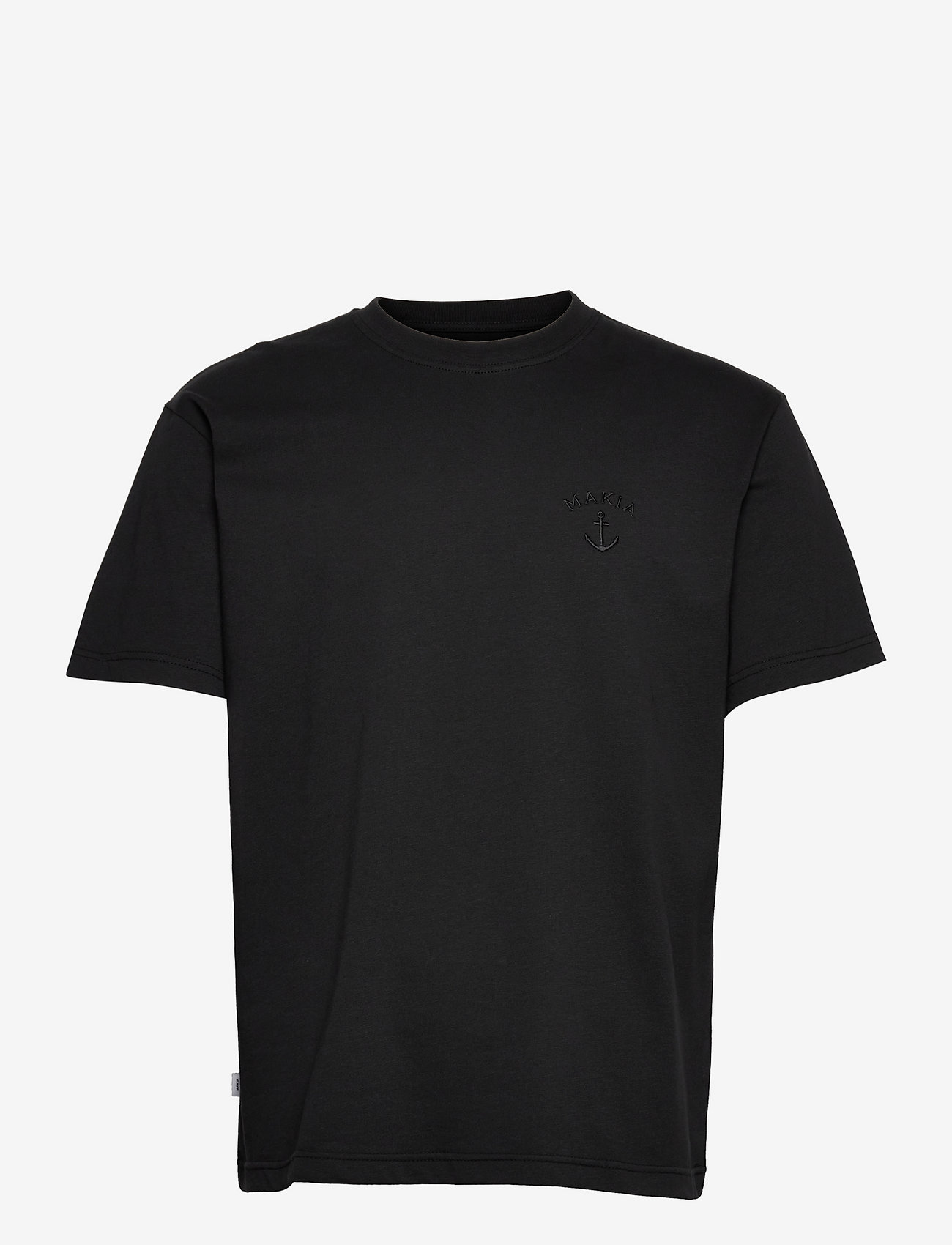 Makia - Folke T-shirt - basic t-shirts - black - 0
