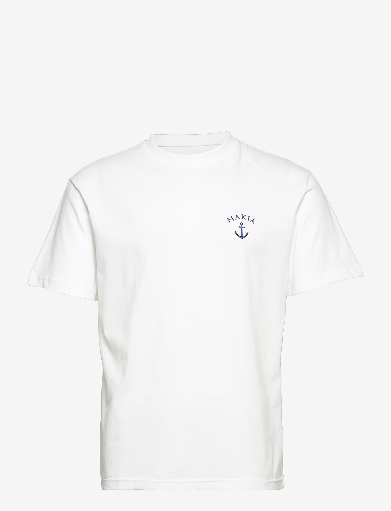 Makia - Folke T-shirt - basis-t-skjorter - white - 0