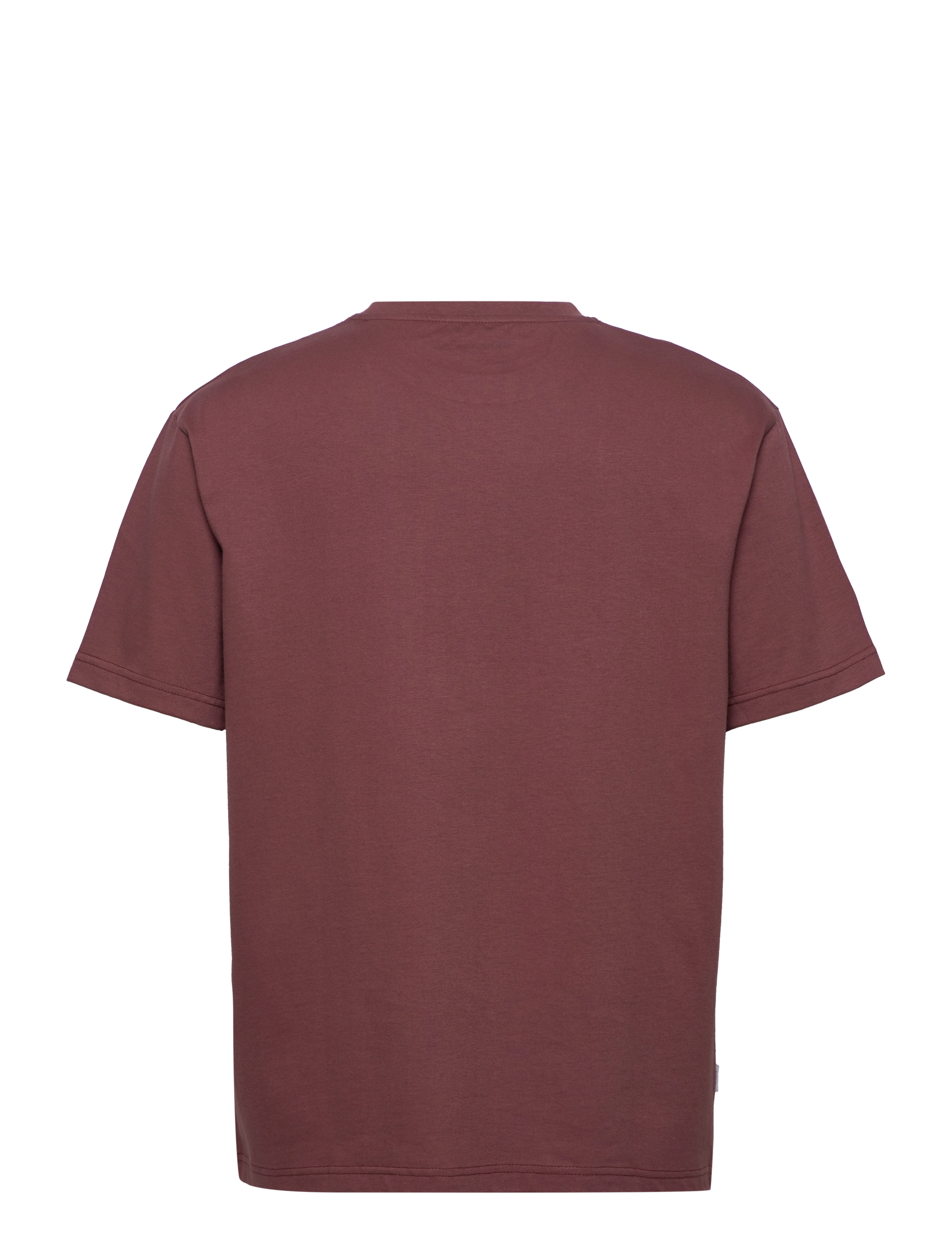 Makia - Compass T-shirt - red mahogany - 1