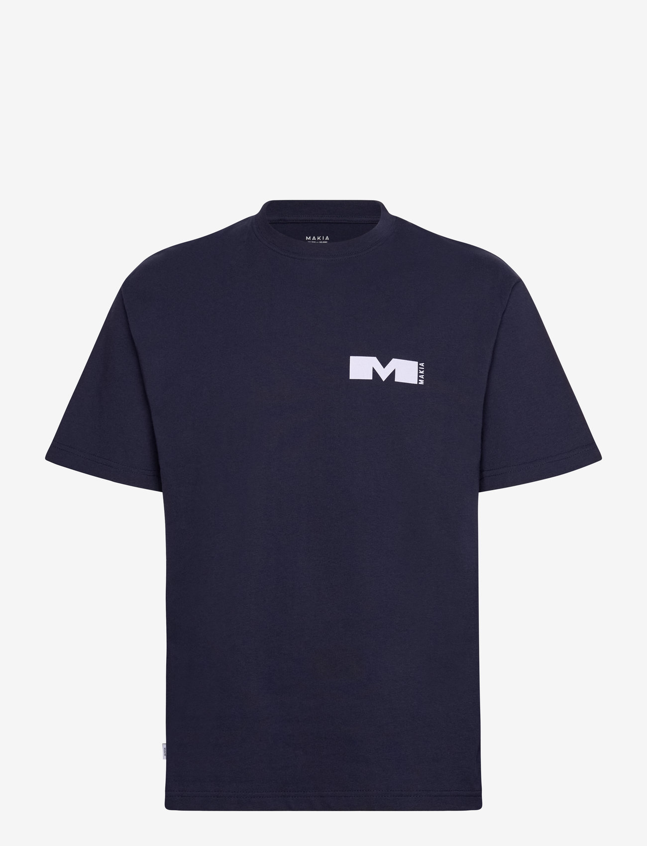 Makia - Statement T-Shirt - sügisesed riided - dark navy - 0