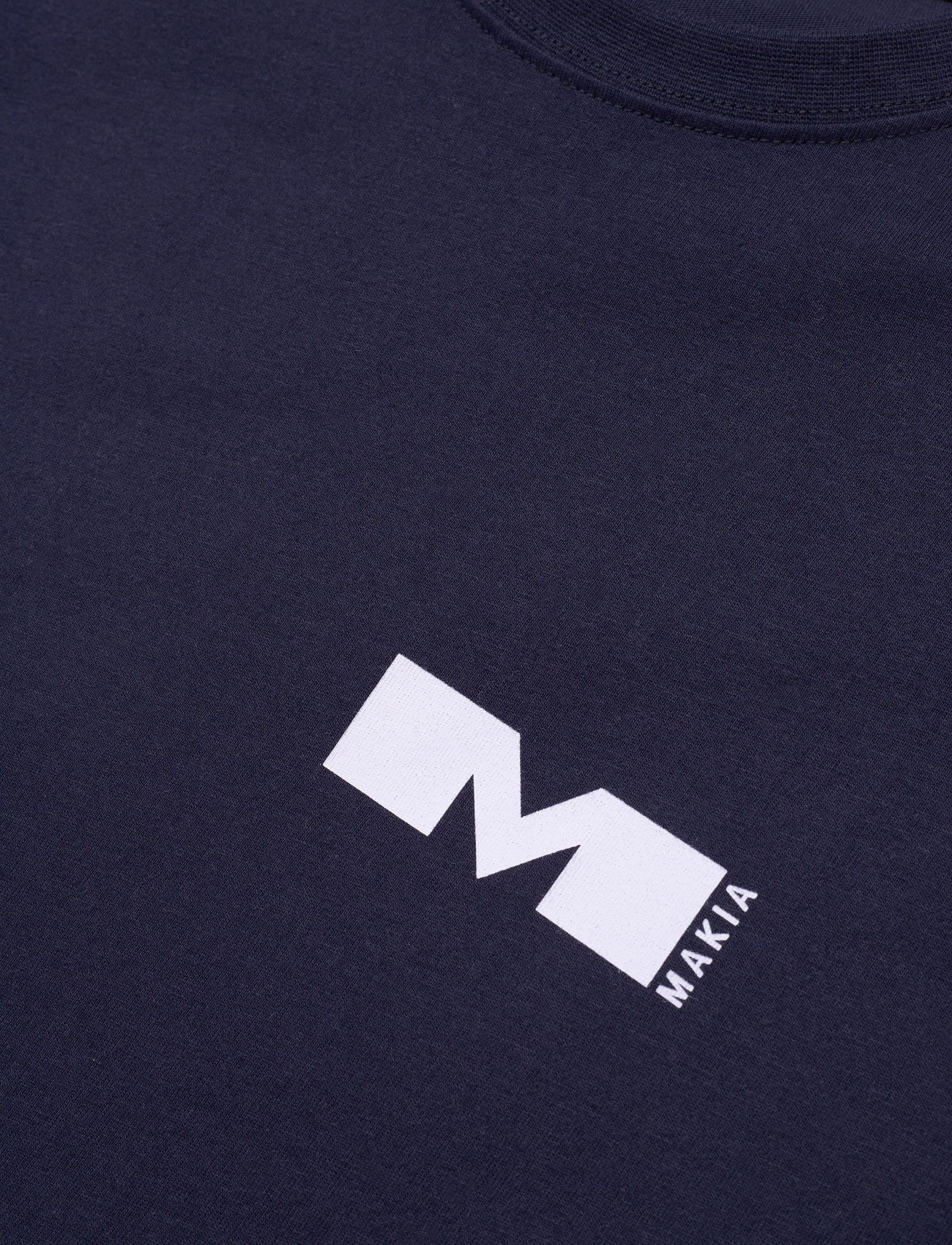 Makia - Statement T-Shirt - sügisesed riided - dark navy - 1