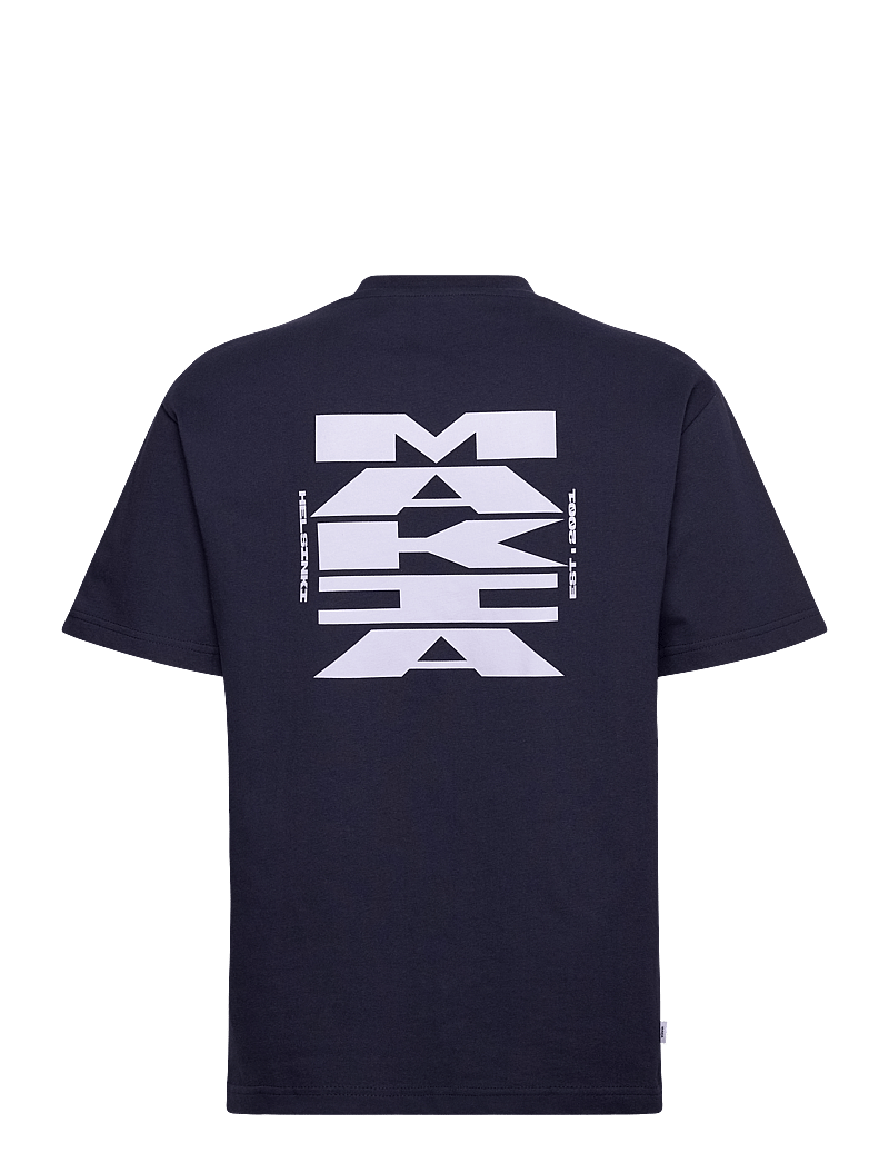 Makia - Statement T-Shirt - kortärmade t-shirts - dark navy - 2