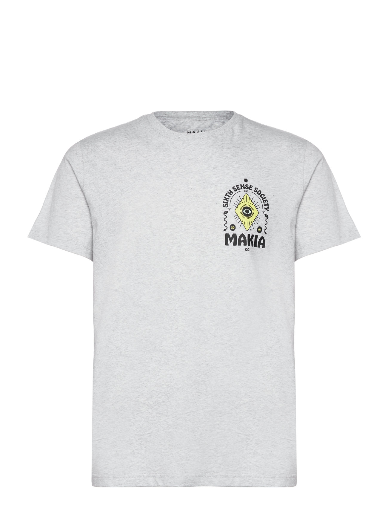 Makia - Sixth T-Shirt - light grey - 0