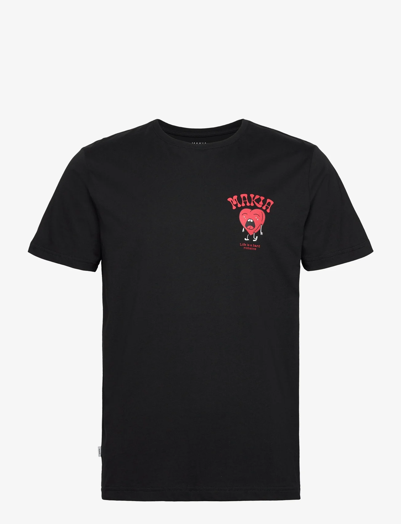 Makia - Heartache T-shirt - zemākās cenas - black - 0