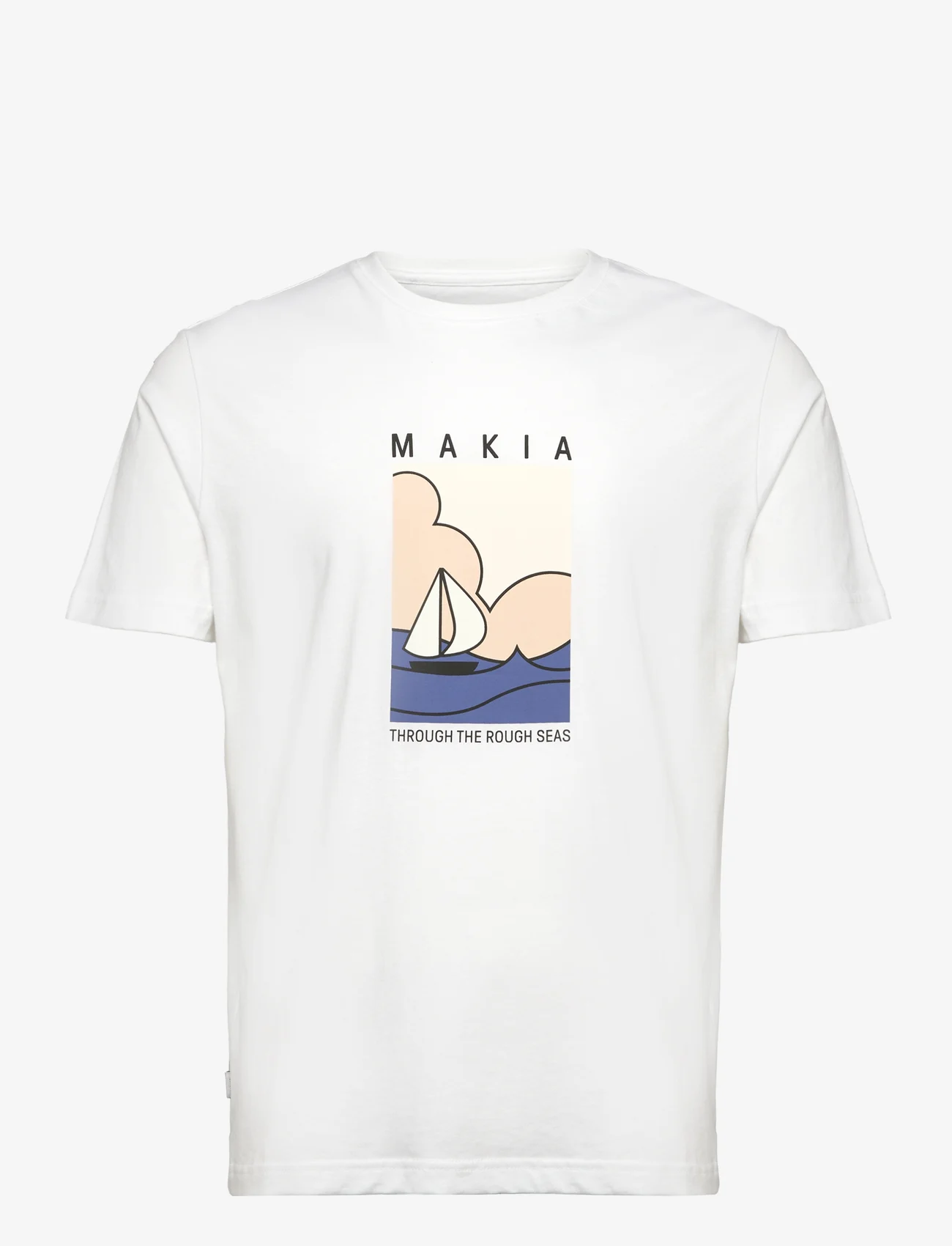 Makia - Sailaway T-shirt - pohjoismainen tyyli - white - 1