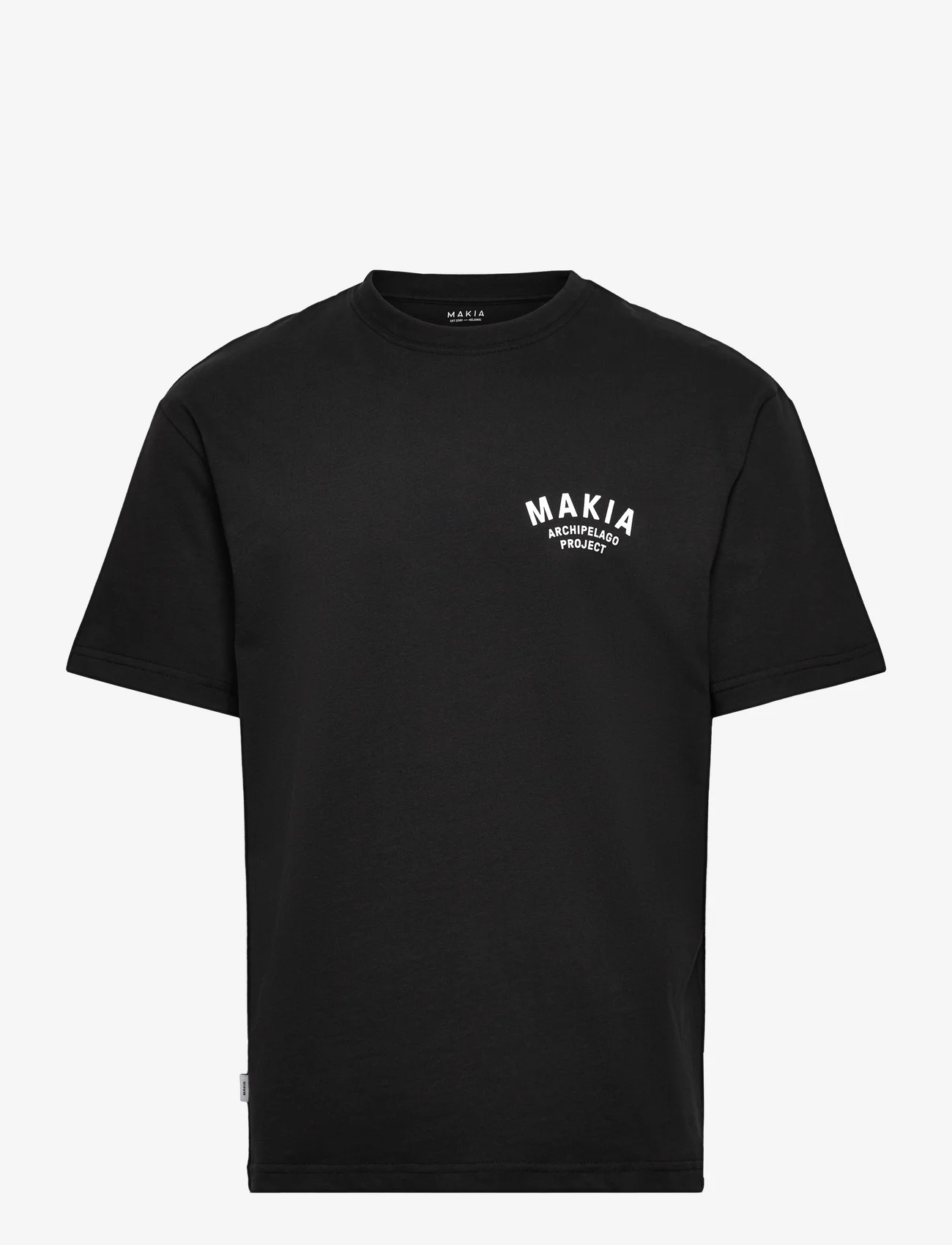 Makia - Sveaborg T-shirt - laveste priser - black - 0