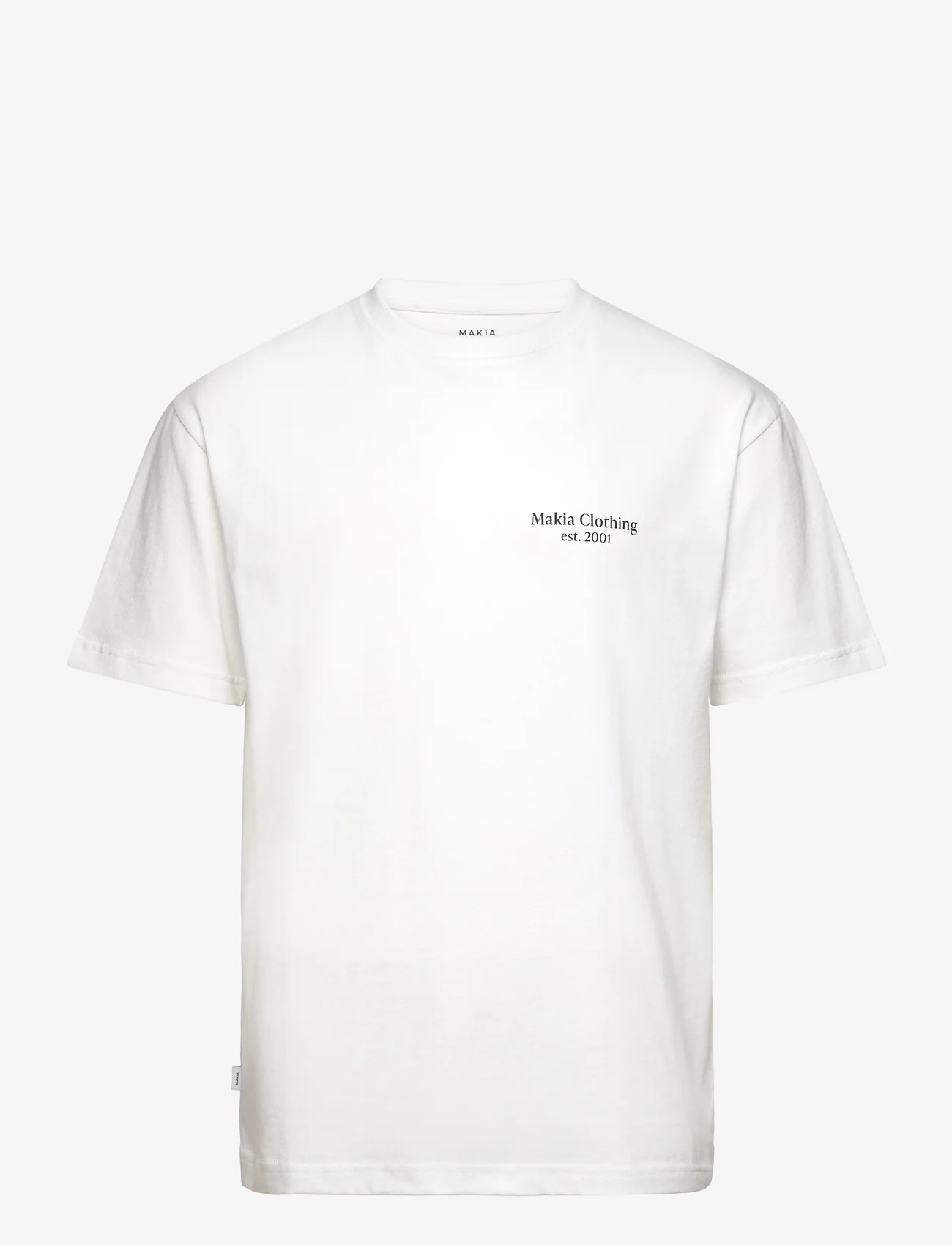 Makia - Flower t-shirt - kortermede t-skjorter - white - 0