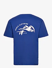 Makia - Swans T-shirt - kortärmade t-shirts - blue - 1
