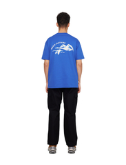 Makia - Swans T-shirt - kortermede t-skjorter - blue - 4
