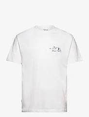 Makia - Swans T-shirt - kortärmade t-shirts - white - 0