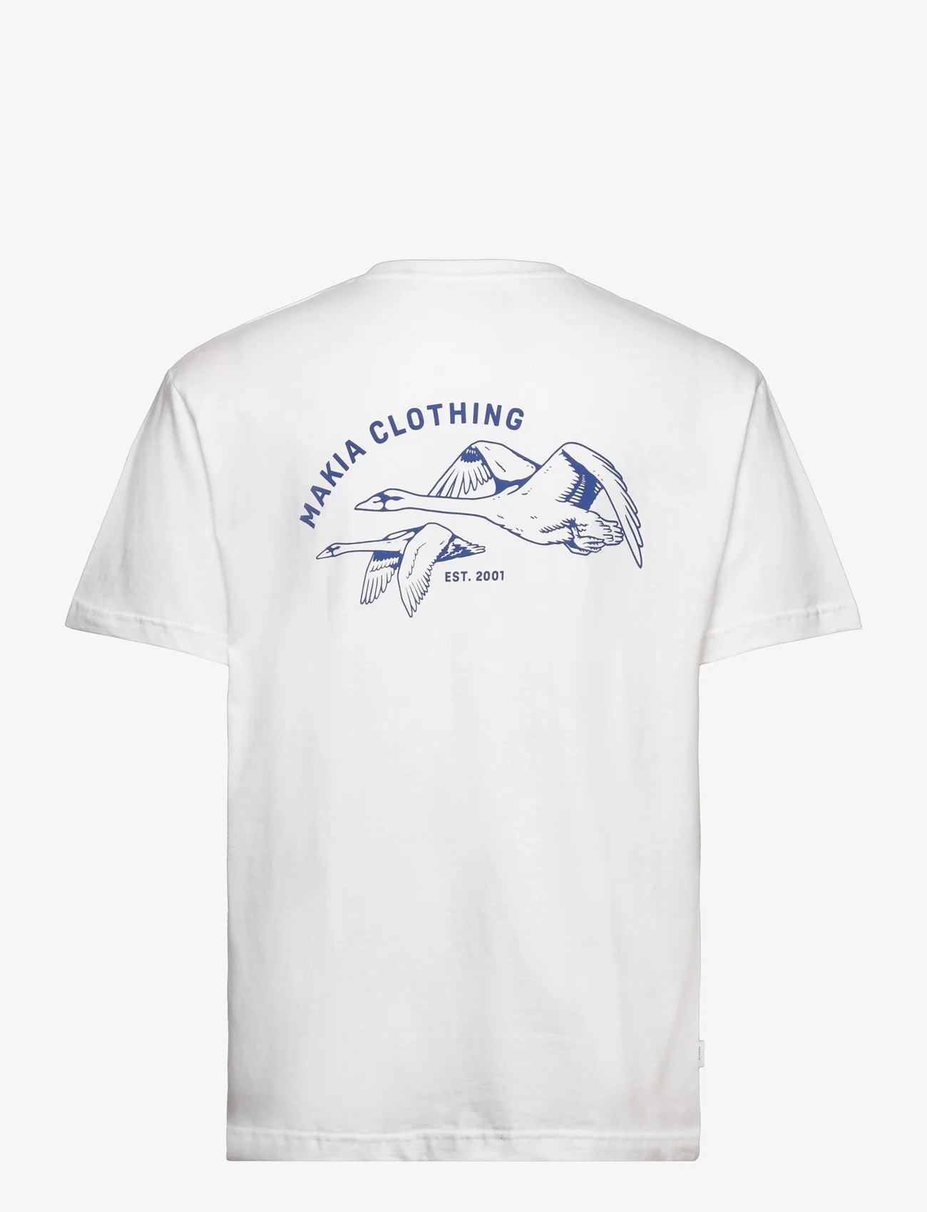 Makia - Swans T-shirt - laveste priser - white - 1