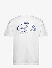 Makia - Swans T-shirt - kortärmade t-shirts - white - 1