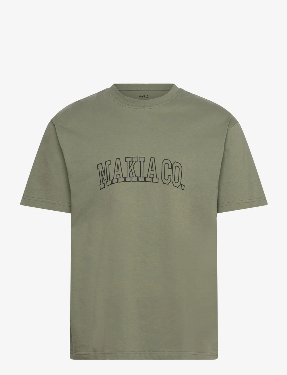 Makia - Nord T-Shirt - kortärmade t-shirts - deep sage - 0
