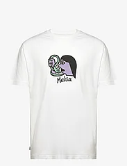 Makia - Venom t-shirt - alhaisimmat hinnat - white - 0