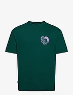 Snakebite t-shirt - EMERALD GREEN
