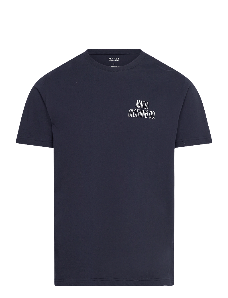 Makia - Heeling T-Shirt - t-shirts - dark navy - 0