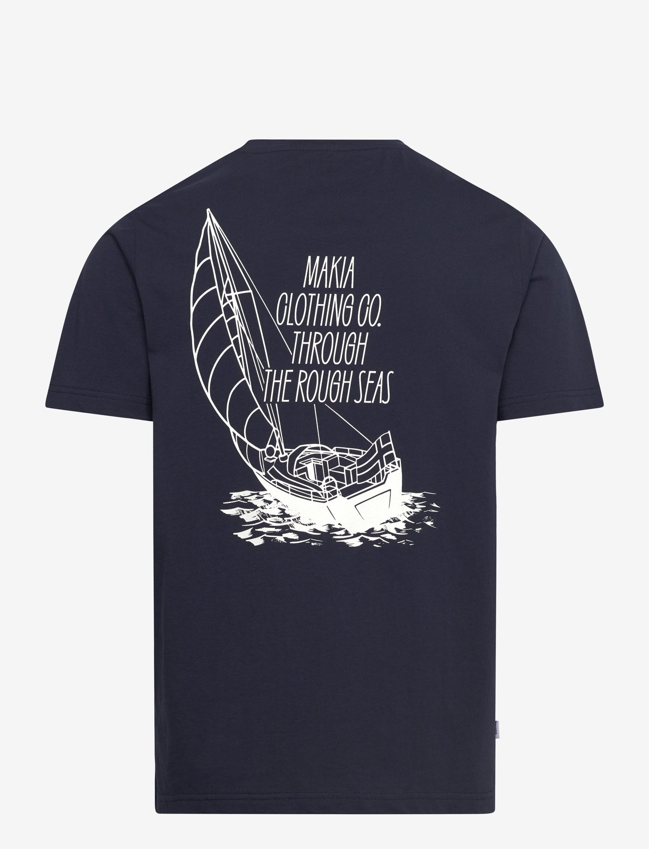 Makia - Heeling T-Shirt - kortärmade t-shirts - dark navy - 1