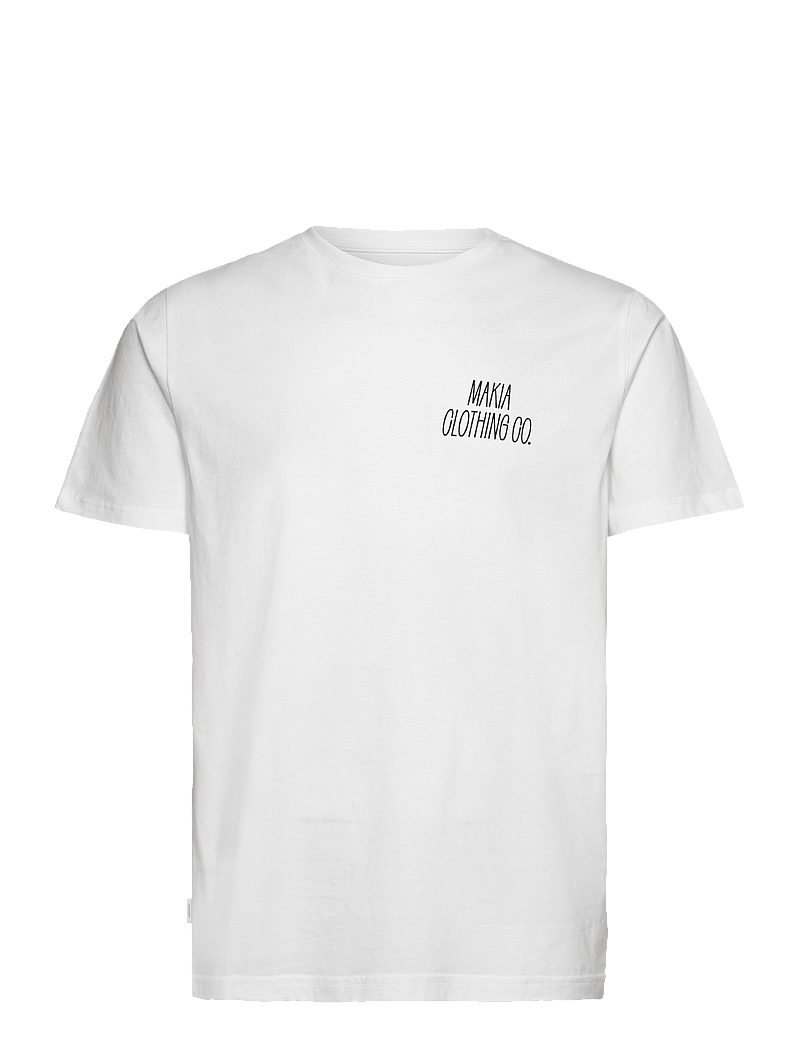 Makia - Heeling T-Shirt - lyhythihaiset - white - 0