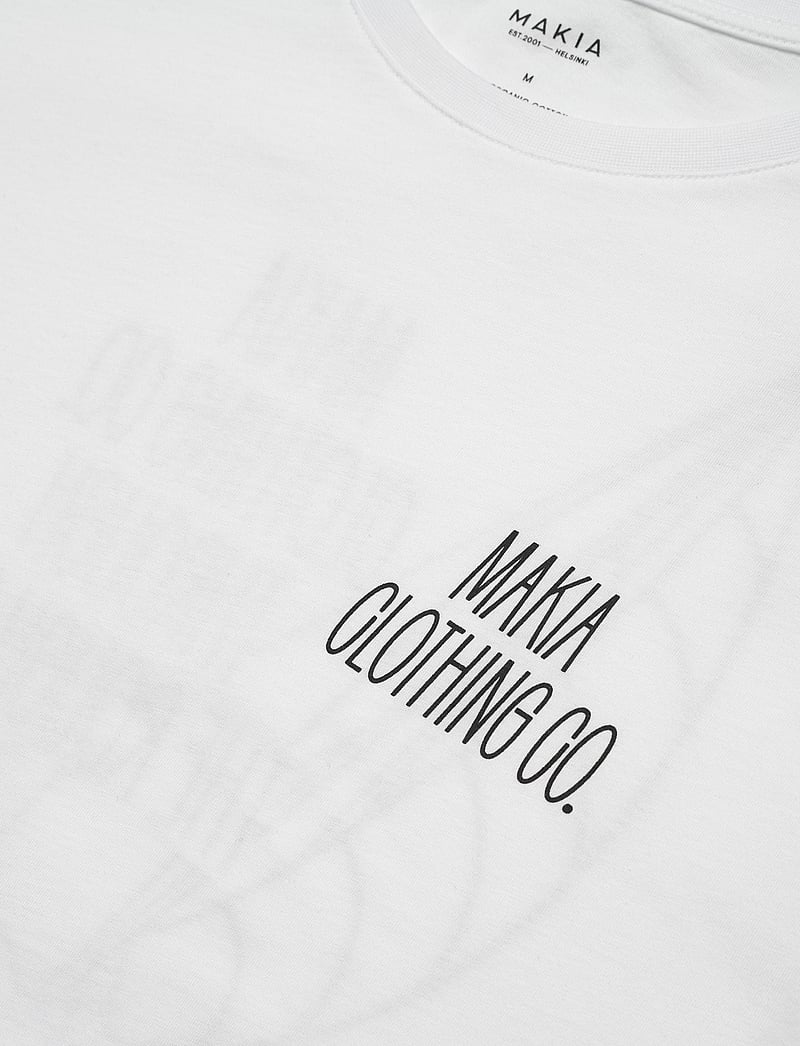 Makia - Heeling T-Shirt - lyhythihaiset - white - 1