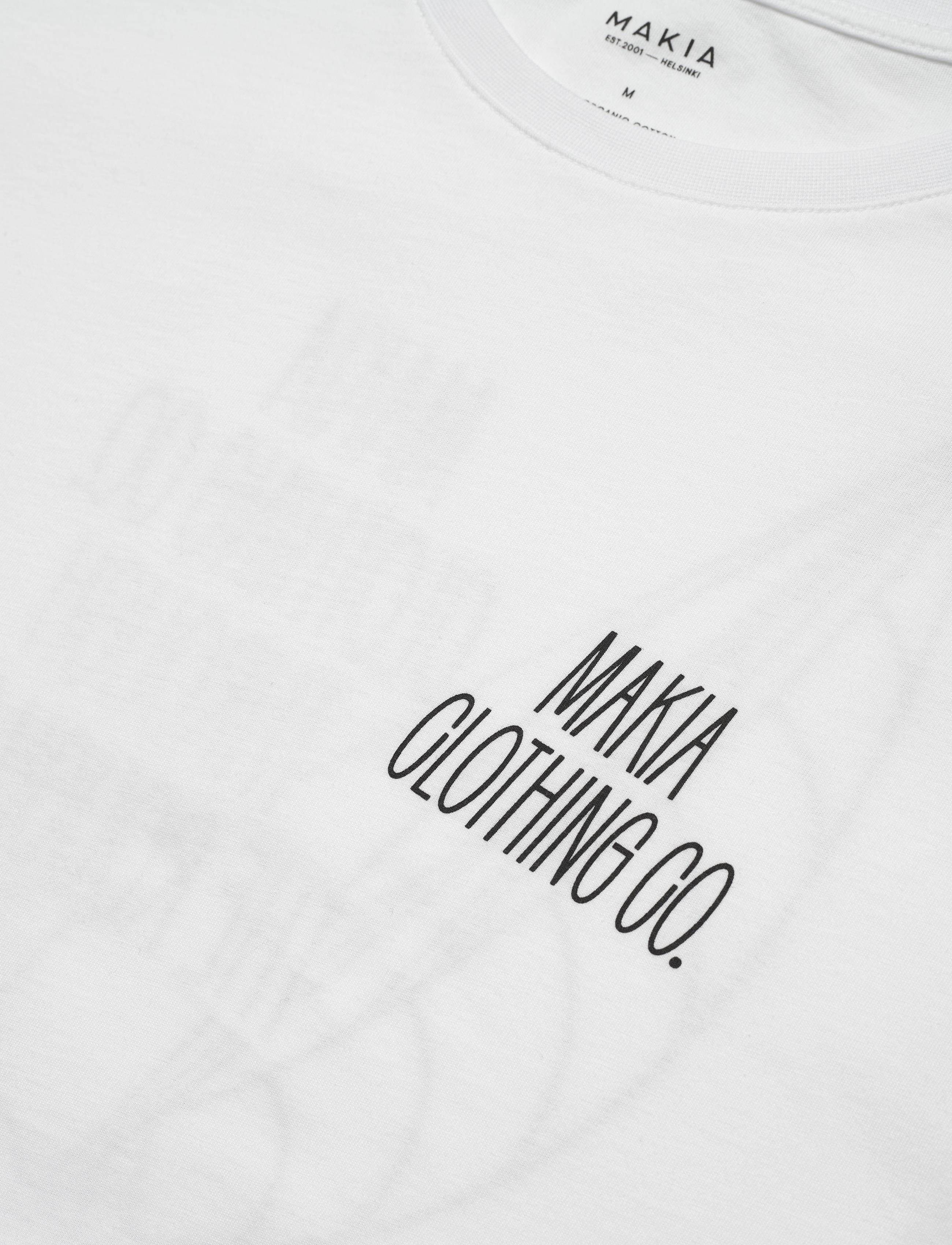 Makia - Heeling T-Shirt - white - 1