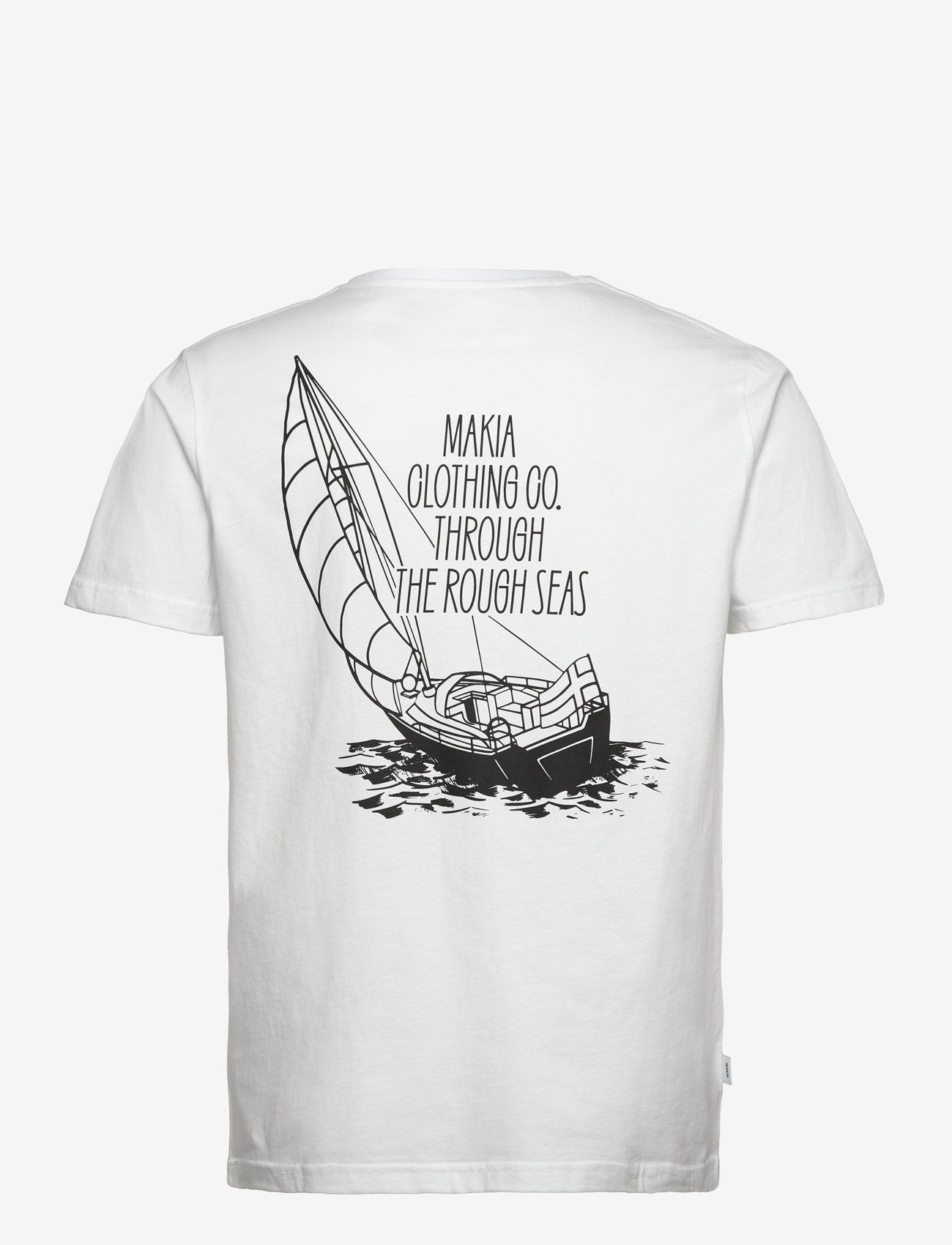 Makia - Heeling T-Shirt - efterårstøj - white - 2