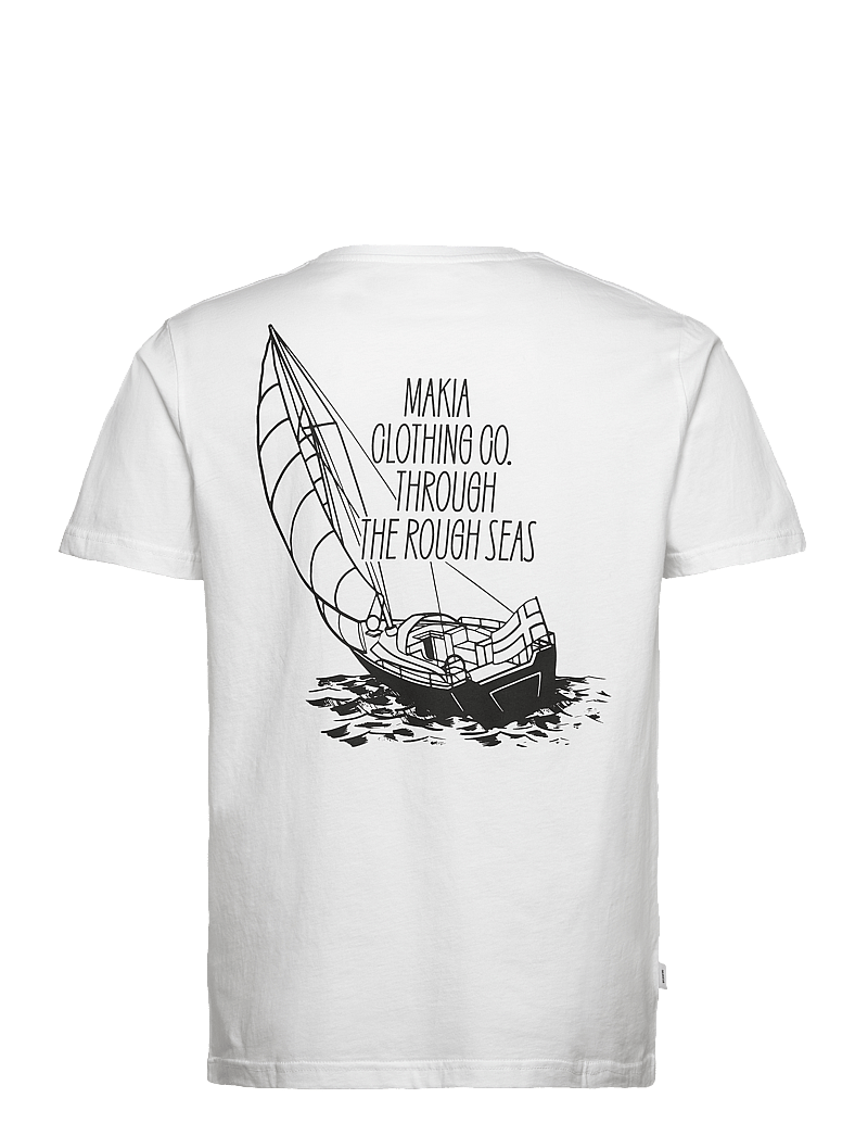 Makia - Heeling T-Shirt - lyhythihaiset - white - 2