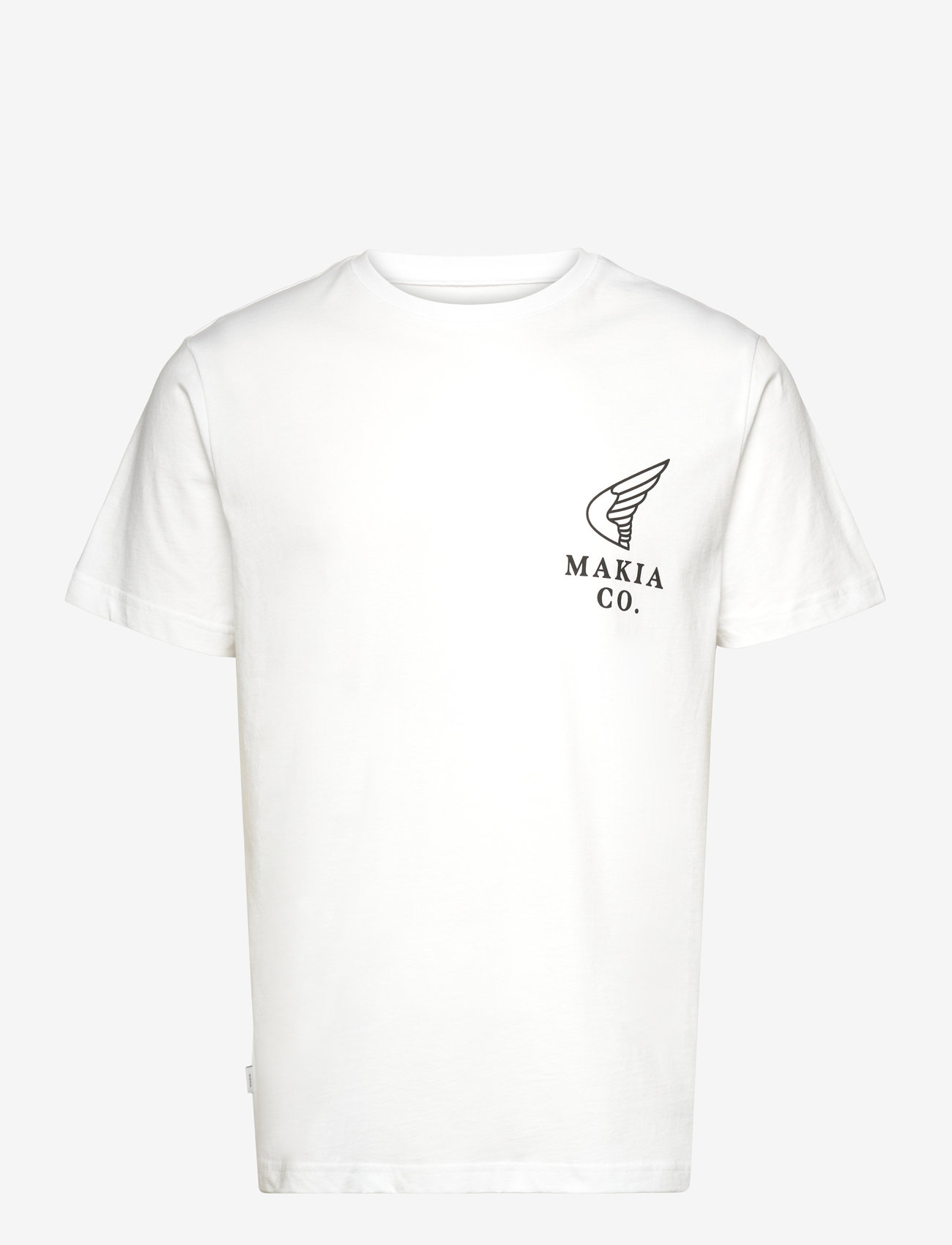 Makia - Airborne T-Shirt - t-shirts - white - 0